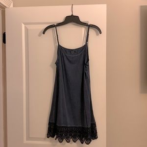 Long tank in navy by Moreno - size small - new with tags